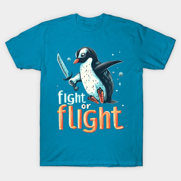 fight or flight T-Shirt by Stephanie Francoeur Art